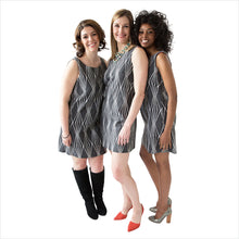 SAYDA Stonecut Dress: group